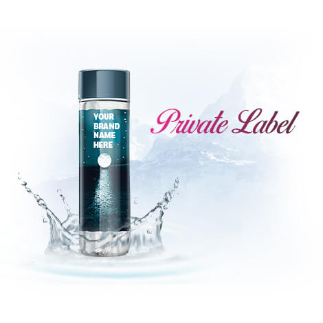 Private label mineral water