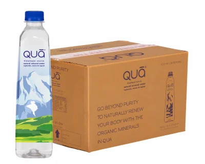 Qua 500ml natural mineral water
