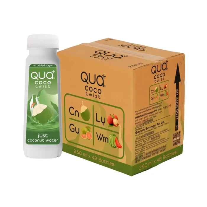 Qua+ Just Coconut Water No Added Sugar  250ML